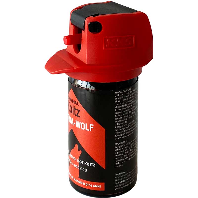 DEFENCE SYSTEM BOMBOLA ANTIAGGRESSIONE CONTRA WOLF ML.40