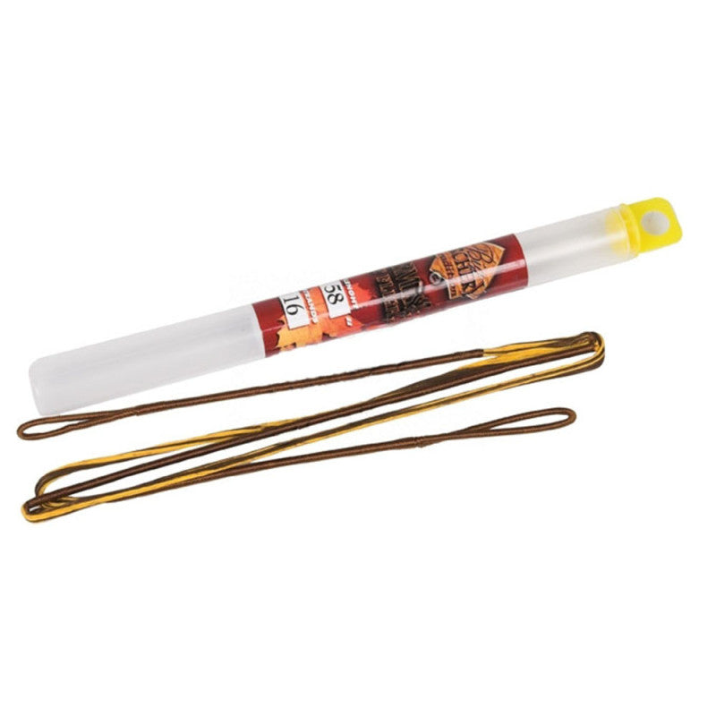 Corda Per Arco PATIKIL - 14 Fili Per Arco Recurvo AMO 64", Lunghezza 153.9cm, Con 4 Punti Nock, Nero - Foto 6