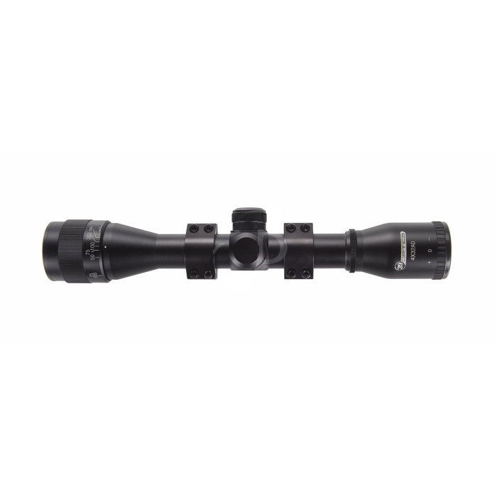 39OPTICS OTTICA 4X32 AO RET. MIL-DOT CON ATTACCO