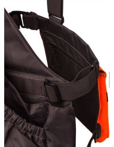 BERETTA GILET TRISACCA STRAP EVO MARRONE/ARANCIO GU904 TG. UNICA