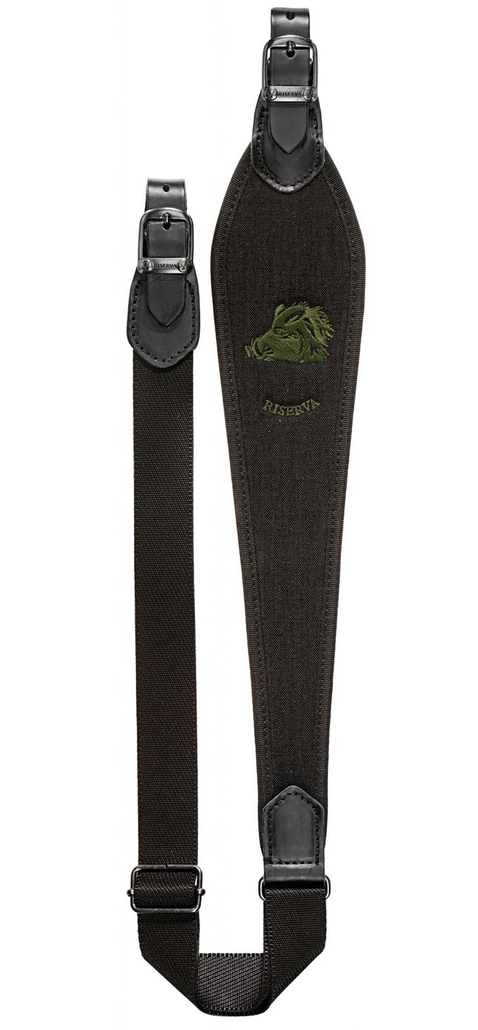 RISERVA R2321 TRACOLLA CARABINA "CINGHIALE" CORDURA NERO