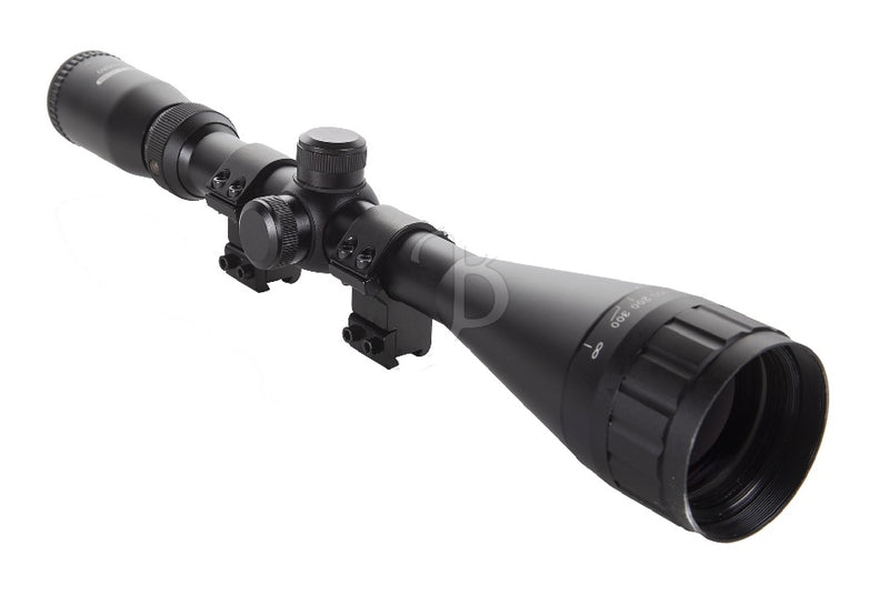 39OPTICS OTTICA 4-12X50 AO RET. MIL-DOT CON ATTACCO