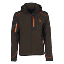 UNIVERS GIACCA SOFTSHELL GRAN SASSO U-TEX VERDE/ARANCIO