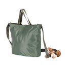 VENTURINI BORSA PORTA FUNGHI VERDE IN NYLON