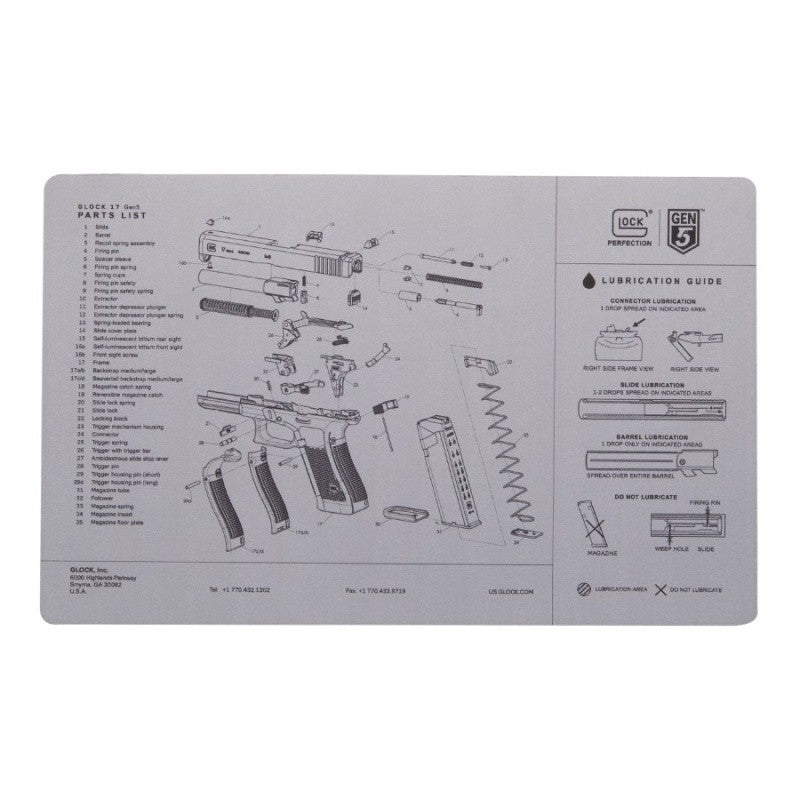 GLOCK TAPPETINO GEN5 GRIGIO