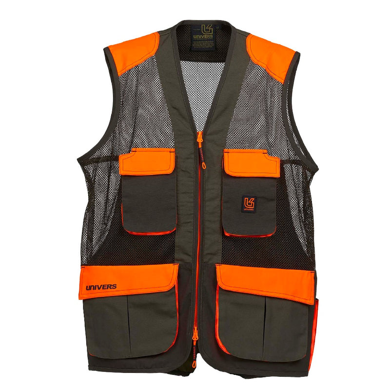 UNIVERS GILET RETE VERDE/ARANCIO