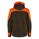 UNIVERS GIACCA MERANO MICROFIBRA U-TEX VERDE/ARANCIO