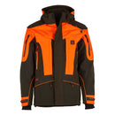 UNIVERS GIACCA MERANO MICROFIBRA U-TEX VERDE/ARANCIO