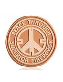 DEFCON 5 PEACE PATCH BEIGE JTG-03 T
