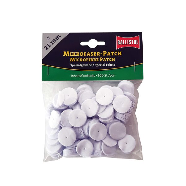 BALLISTOL PEZZUOLE ROTONDE IN MICROFIBRA 21MM 500PZ