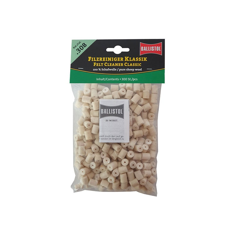 BALLISTOL FELTRINI PER PULIZIA CLASSIC CAL. 308 300PZ
