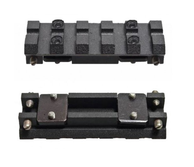 RAIL ADATTATOREE ALLUMINIO PER BINDELLA 8MM