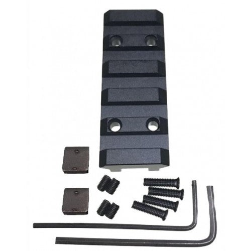 RAIL ADATTATOREE ALLUMINIO PER BINDELLA 8MM