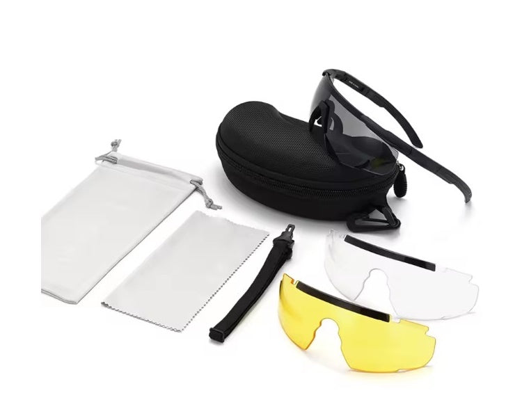 OCCHIALI TIRO TATTICI 3 LENTI