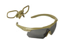 OPENLAND OCCHIALE BALISTICO 3 LENTI COYOTE TAN
