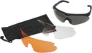 SWISSEYE OCCHIALI RAPTOR NERI 3 LENTI