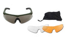 SWISSEYE OCCHIALI RAPTOR VERDI 3 LENTI