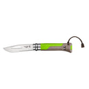 OPINEL COLTELLO N. 8 VERDE + FISCHIETTO
