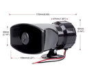 TROMBA ELETTRONICA NERA 12V