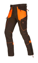 UNIVERS PANTALONE LYSKAMM KEVLAR U-TEX VERDE/ARANCIO