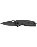 AUSONIA 026312 COLTELLO LAMA INOX TASCA MANICO GRIGIO CM 15
