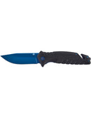 AUSONIA 026599 COLTELLO DA TASCA MANICO ALLUMINIO CON LAMA LUCIDATA CM 19