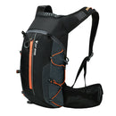 ZAINO CICLISMO IMPERMEABILE 10L NERO/ARANCIO