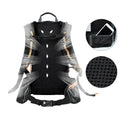 ZAINO CICLISMO IMPERMEABILE 10L NERO/ARANCIO