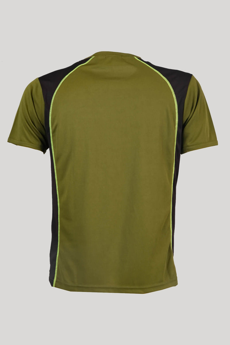 RS HUNTING T-SHIRT TECNICA C/1 VERDE/NERA