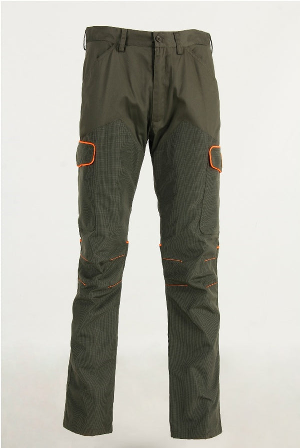 RS HUNTING PANTALONE VERDE CON RIPORTI T-98