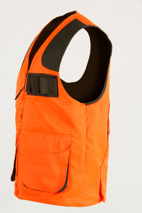 RS HUNTING GILET 707/B ARANCIO/VERDE