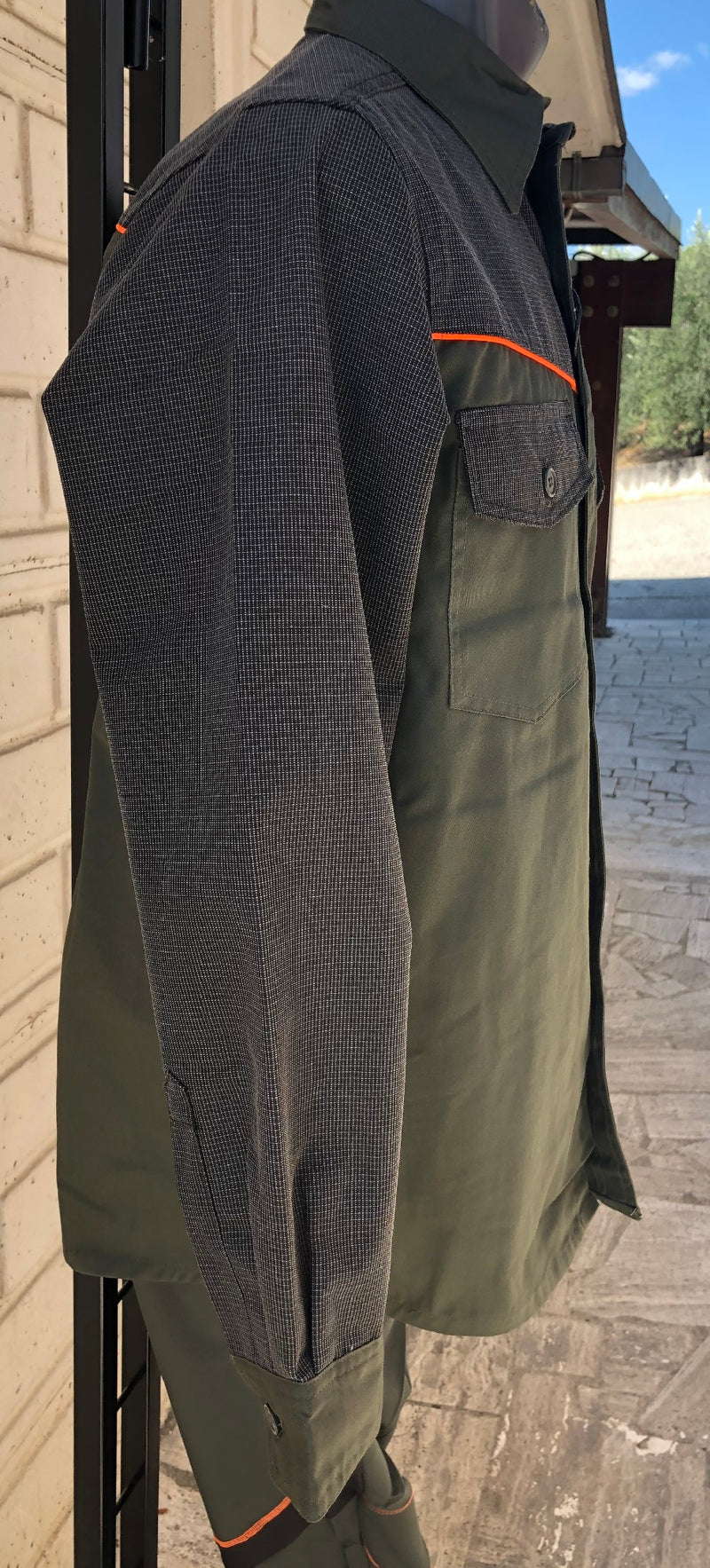 RS HUNTING CAMICIA CON RINFORZI IN TESSUTO TECNICO  C250