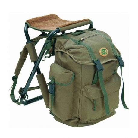 RASPORT ZAINO CON SGABELLO IN CORDURA VERDE