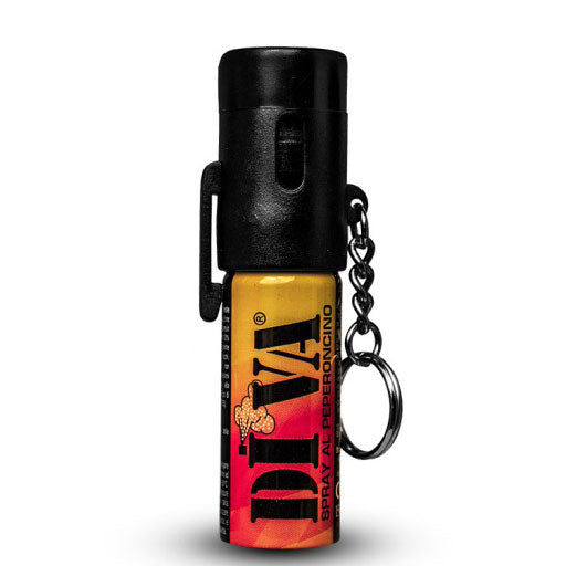 SPRAY ANTIAGGRESSIONE DEFENCE SYSTEM DIVA BASE ML.15 GIALLO/ROSSO