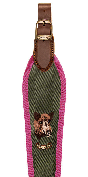 RISERVA R2255 TRACOLLA CARABINA CORDURA CINGHIALE MAGENTA