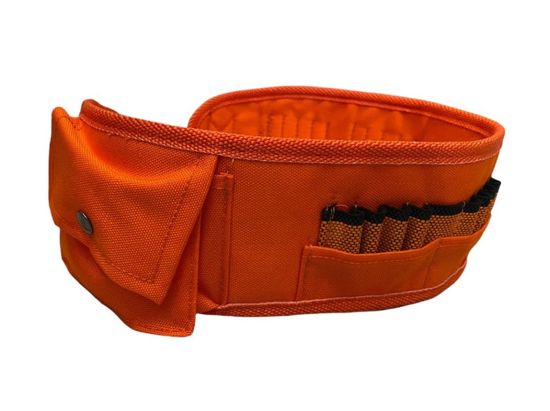 CARTUCCERA CARABINA CON MARSUPIO ARANCIO 20 CELLE