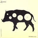 FLIP-TARGET BERSAGLIO CARTONCINO 14x14cm CINGHIALE CONF. 20PZ