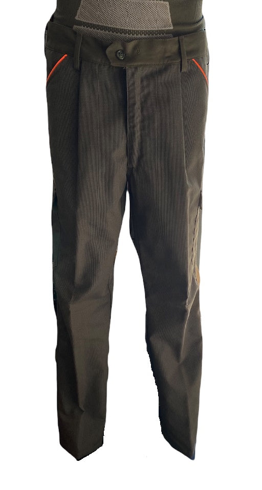 IL GRILLO 2041 PANTALONE  CON RINFORZO KEVLAR+LUCHINO ARANCIO