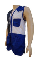MARTIDEN GILET DA TIRO SPORTING BLU/ BIANCO