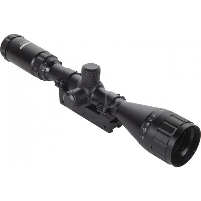 39OPTICS OTTICA 3-9X42 AO RET. MIL-DOT CON ATTACCO