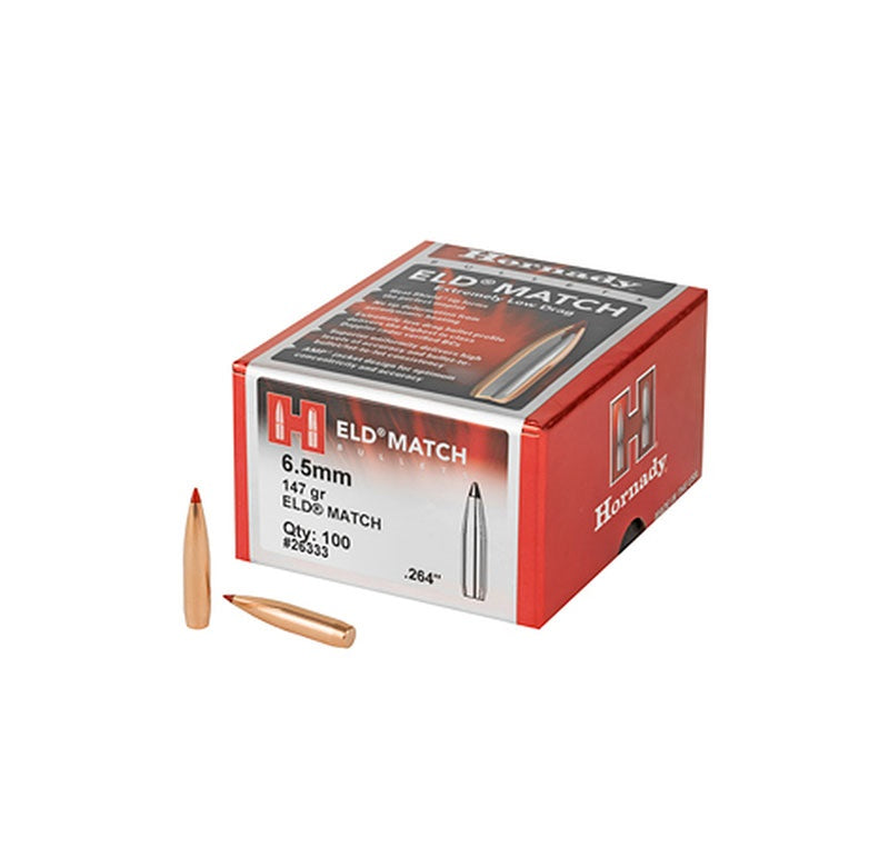 HORNADY PALLE ELD-MATCH 264" 147GR