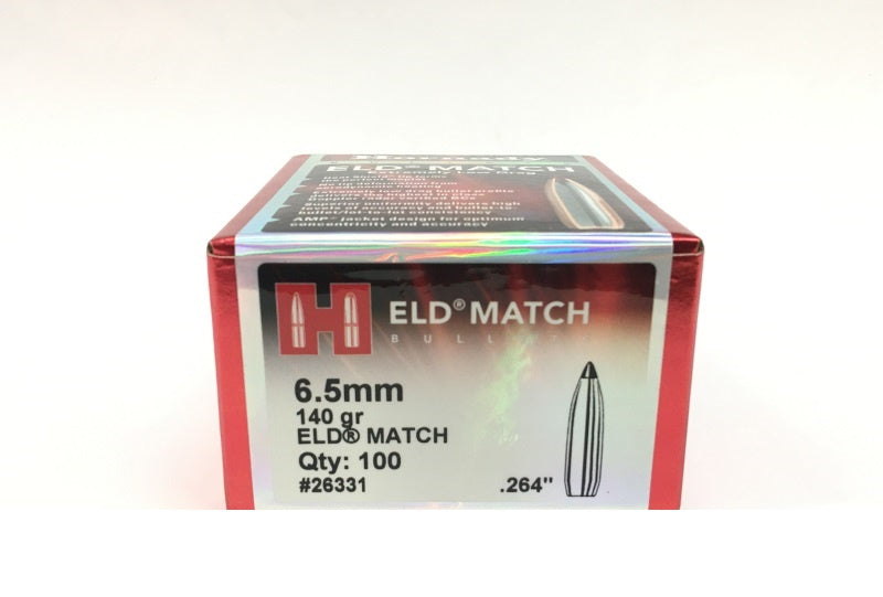 HORNADY PALLE ELD-MATCH 264" 140GR