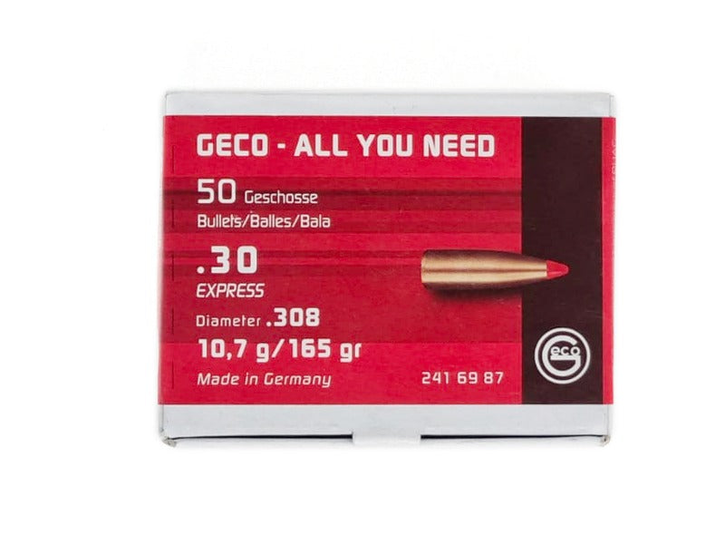 GECO PALLE EXPRESS CAL. 30 (308") 165GR CONF. 50PZ