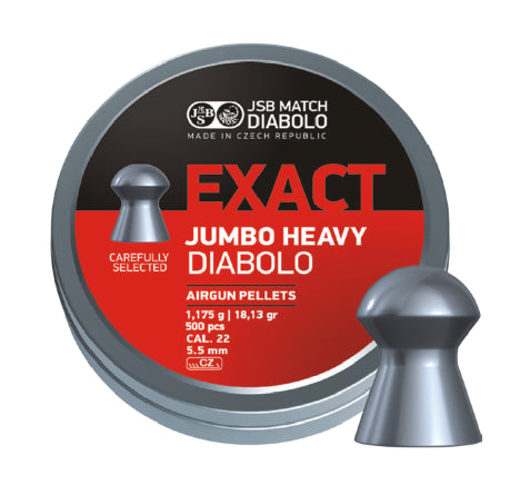 JSB PALLINI EXACT JUMBO HEAVY CAL. 5,52MM 500PZ