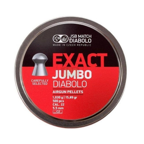 JSB PALLINI EXACT JUMBO CAL. 5,50MM 500PZ