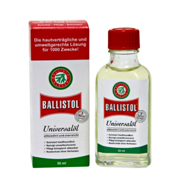 BALLISTOL OLIO PER ARMI FLACONE VETRO 50ML