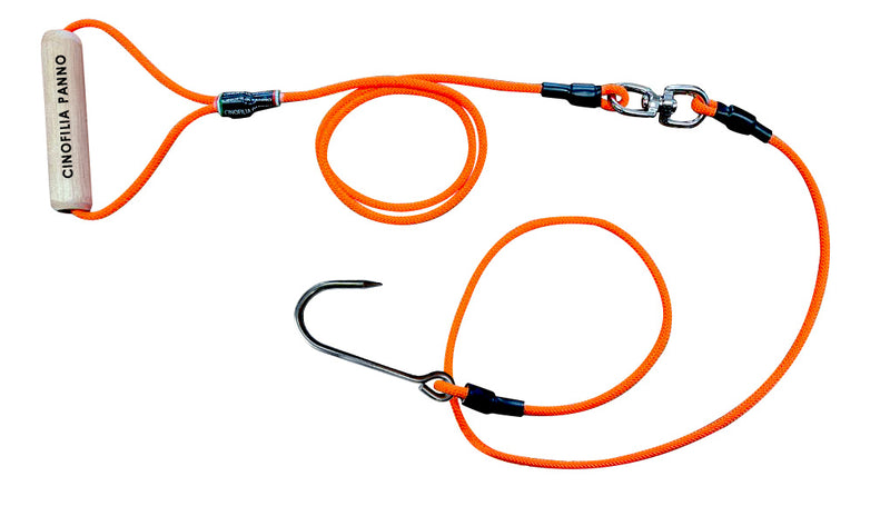 CINOFILIA PANNO TIRA SELVAGGINA 170CM ARANCIO