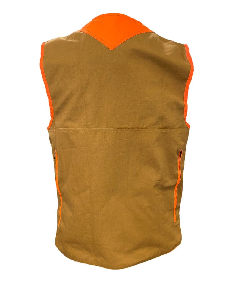 ITALIAN HUNTER GILET IN RESISTENTE CANVAS