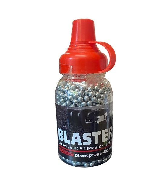 ASG BLASTER PALLINI SFERICI ACCIAIO STEEL BB CAL. 4.5 1500PZ