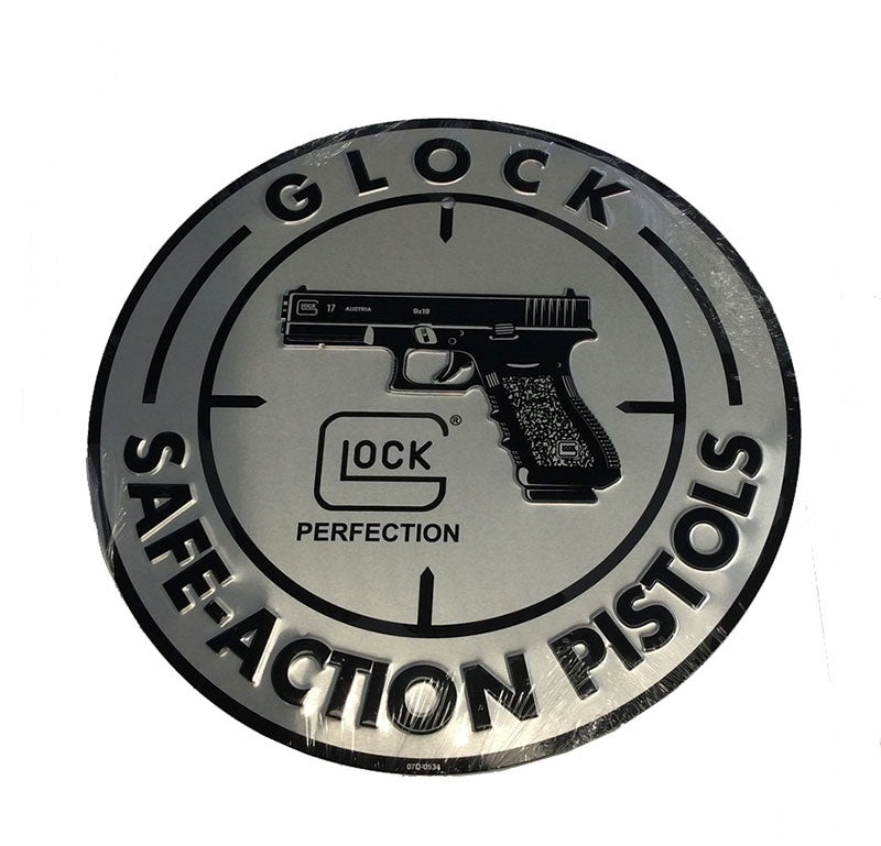 GLOCK TARGA ALLUMINIO "SAFE ACTION" 28CM